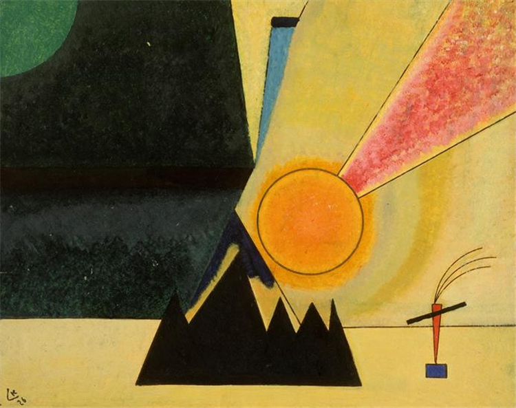 Development 1926 Wassily Kandinsky Abstract Oil Painting